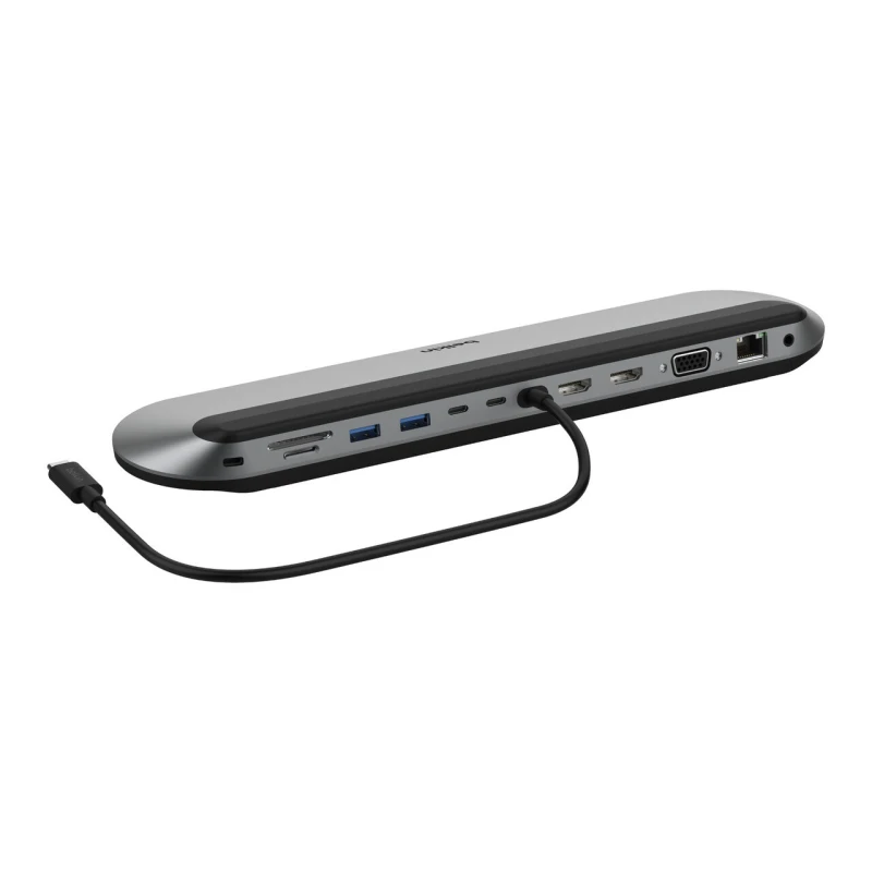 Image of Belkin INC014BTSGY laptop dock/port replicator Wired USB 3.2 Gen 2 (3.1 Gen 2) Type-C Black Grey INC014BTSGY