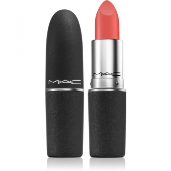 Image of MAC Cosmetics Powder Kiss Lipstick Matte Lipstick Shade Sheer Outrage 3 g