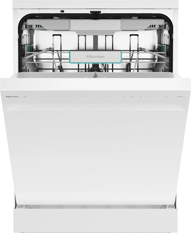Image of Hisense HS673A90WUK WiFi Connected Full Size Dishwasher - White - A Rated