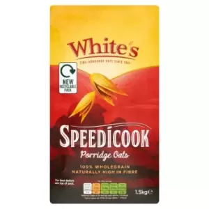 Image of White's High in Fibre Speedicook Porridge Oats, 1.5kg