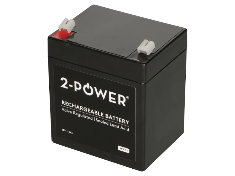 Image of 2-Power 2P5-12 UPS battery Sealed Lead Acid (VRLA) 12 V 5 Ah
