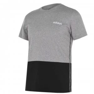 Image of adidas C90 T Shirt - Grey/Black