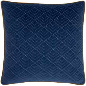 Image of Deco Cushion Navy Blue