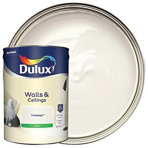 Image of Dulux Walls & Ceilings Timeless Silk Emulsion Paint 5L