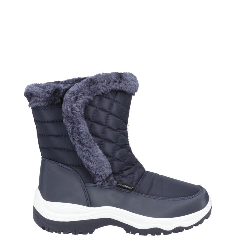Image of Cotswold Butterrow Wellingtons - Blue Blue 3