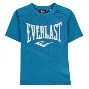 Image of Everlast Graphic T Shirt Junior Boys - Blue