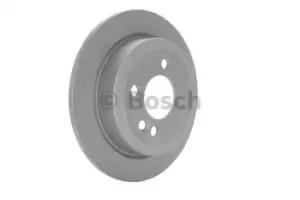 Image of Bosch 0986478601 Rear Axle Brake Disc Set Replaces 34 21 1 503 070