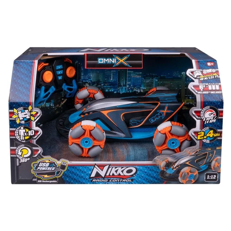 Image of Nikko Omni X - Graphite in Black Size: 1 Pack Black Unisex 1 Pack
