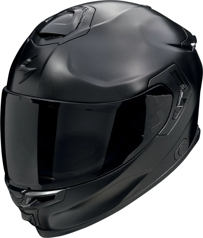Image of Scorpion EXO-GT SP AIR Solid Matt Pearl Black Full Face Helmet Size M