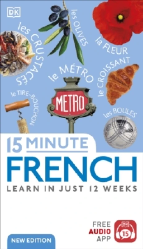 Image of 15 Minute French. Paperback. By Caroline Lemoine Books