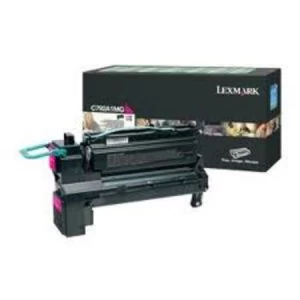 Image of Lexmark C792A1MG Magenta Laser Toner Ink Cartridge