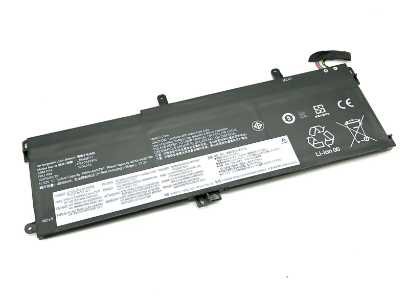 Image of BTI 02DL011 compatible 57Wh 3-cell battery for Lenovo ThinkPad T590