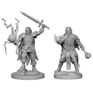 Image of Pathfinder Deep Cuts Unpainted Miniatures (W1) Human Male Cleric