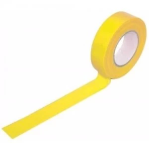 Image of Zexum 19mm 33m Electrical Adhesive PVC Insulation Tape Flame Retardant - Yellow