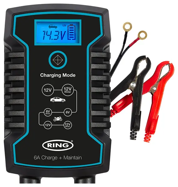 Image of Ring Ring 6V/12V Smart Car Battery Charger