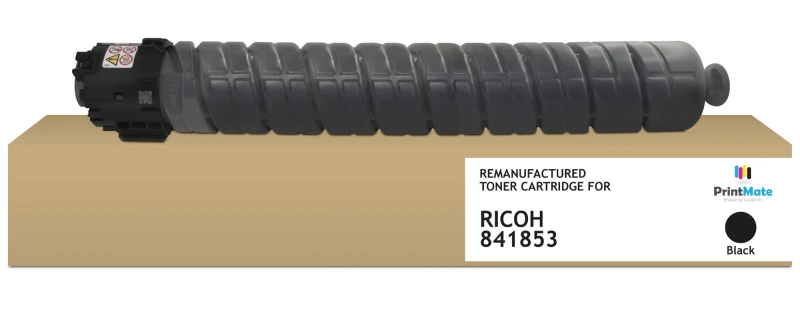 Image of PrintMate RICOH 841853. remanufactured toner. Black 33000p