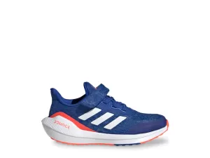 Image of adidas Eq21 Run El Kids, Blue/White, Size 4