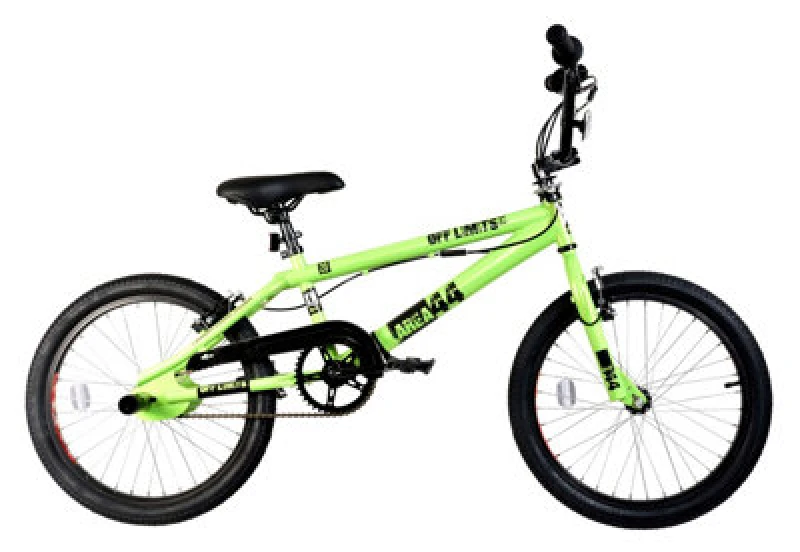 Image of Xn Area 44 20" Wheel Freestyle Bmx - Green