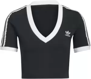 Image of Adidas Cropped Tee T-Shirt black
