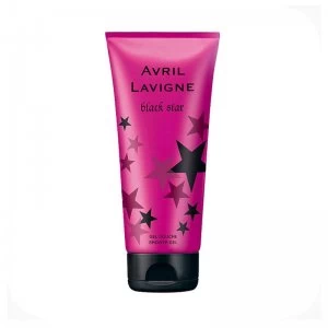 Image of Avril Lavigne Black Star Shower Gel 200ml