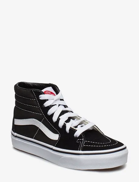 Image of Vans Black & white sk8-hi Junior trainers Black / white UK 1 (EU 32)