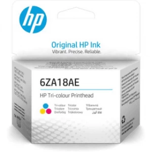 Image of HP 6ZA18AE Original Tri Colour Printhead