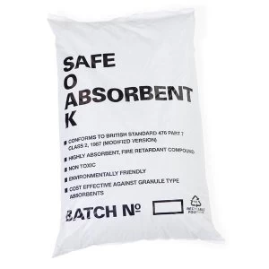 Image of Click Workwear Loose Fibre Absorbent 30 Ltr Ref ZLFA30 Up to 3 Day