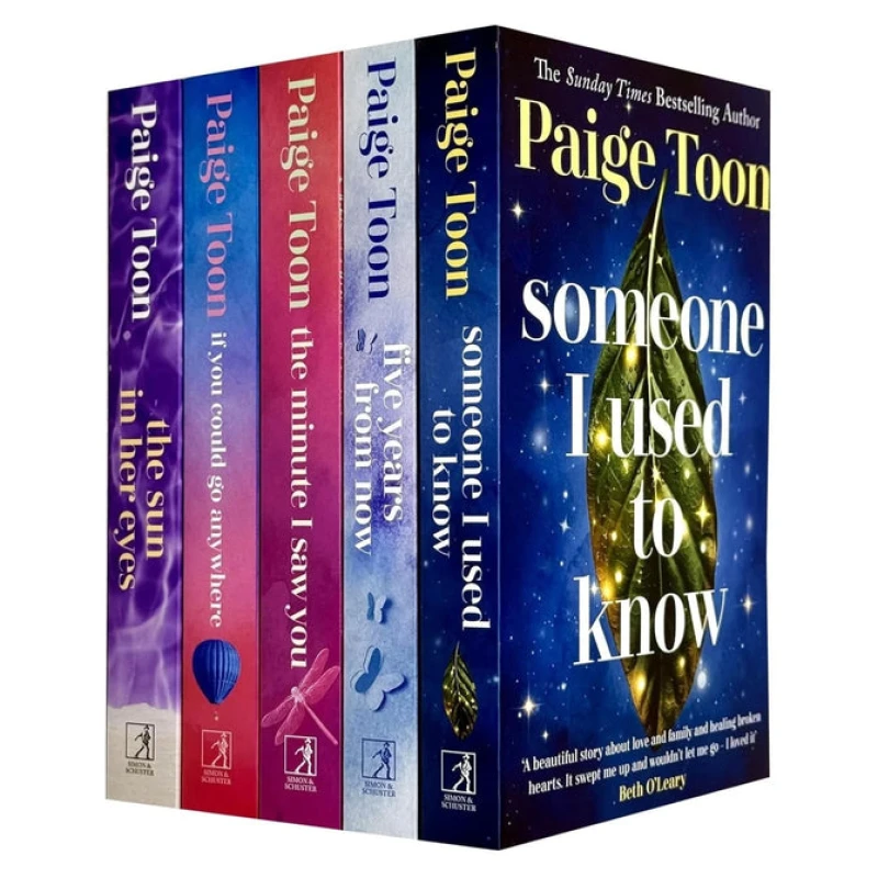 Image of Paige Toon 5 Books Collection Set (Someone I Used to Know, The Minute I Saw You, The Sun in Her Eyes, Five Years From Now & If You Could Go Anywhere)