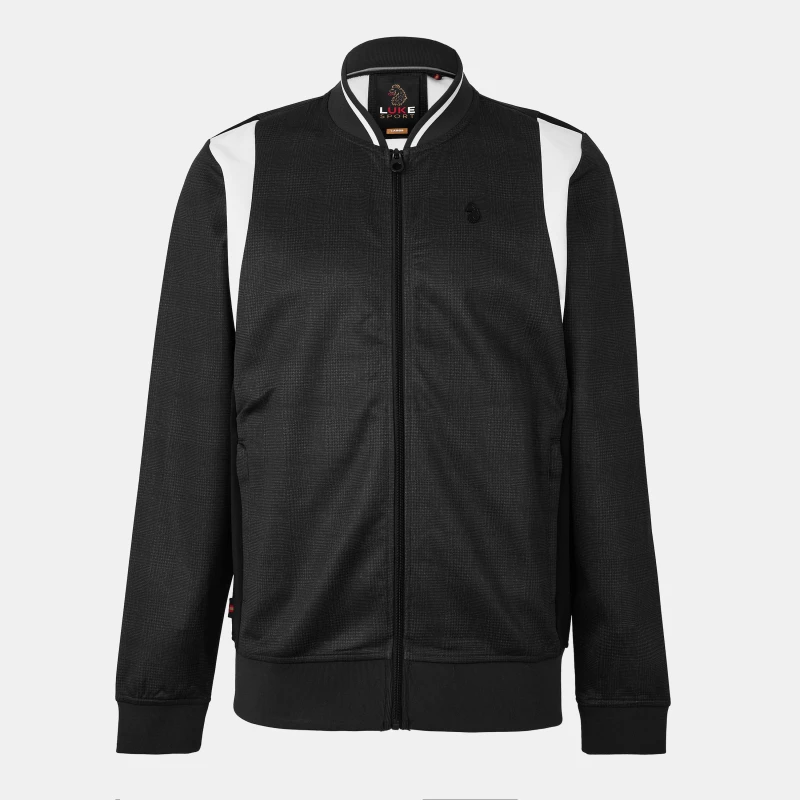 Image of Luke Mens Block Hoodie Charcoal male X Small