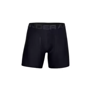 Image of Under Armour Tech 6" Boxerjock 2pk - Black - L