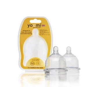 Image of Yoomi Medium flow teats Pack of 2