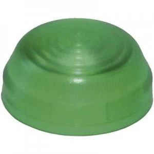 Image of Dome knurled x H 29.8mm x 14.5mm Blank Green