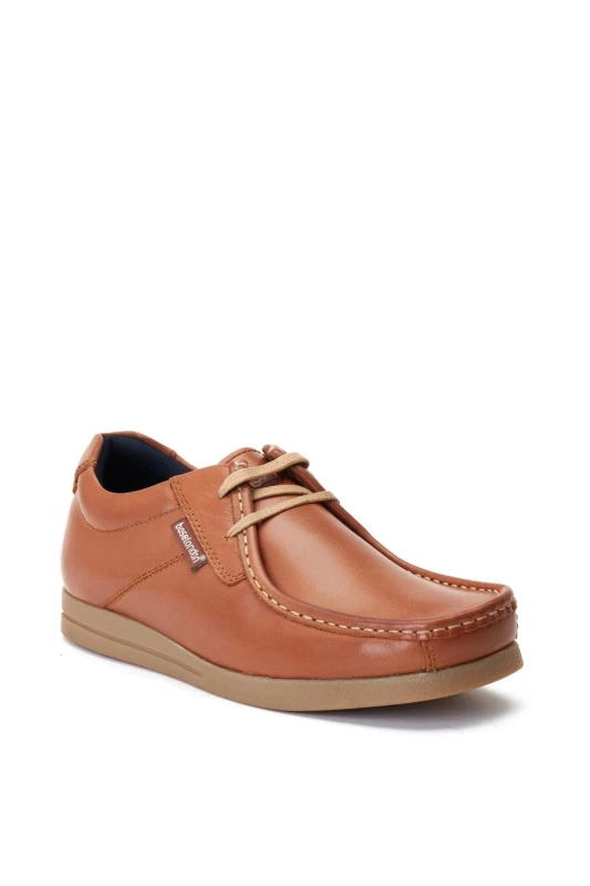 Image of Base London Base London Men Event Waxy Shoe in Tan Size: 11 Tan 11 Male 5038538294603