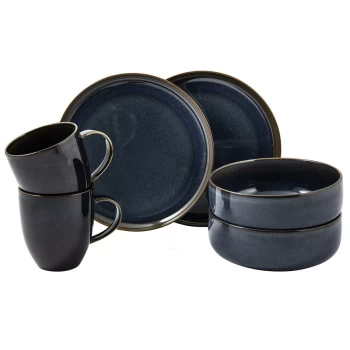 Image of Villeroy & Boch Crafted Denim Breakfast Set 6pcs