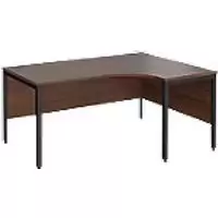 Image of Dams International Right Hand Ergonomic Desk MB16ERKW 1,600 x 1,200 x 725 mm