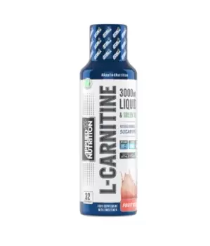 Image of L-Carnitine Liquid 3000 and Green Tea (495 ml)-Tangy Orange Fat Burners Applied Nutrition