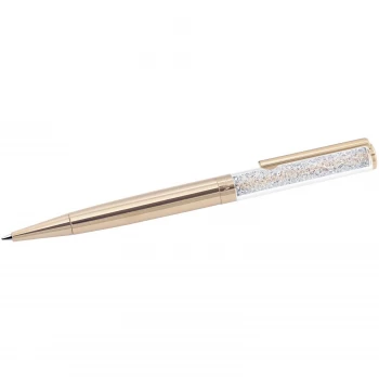 Image of Swarovski Crystalline Rose-Gold Plated |White Ballpoint Jewellery