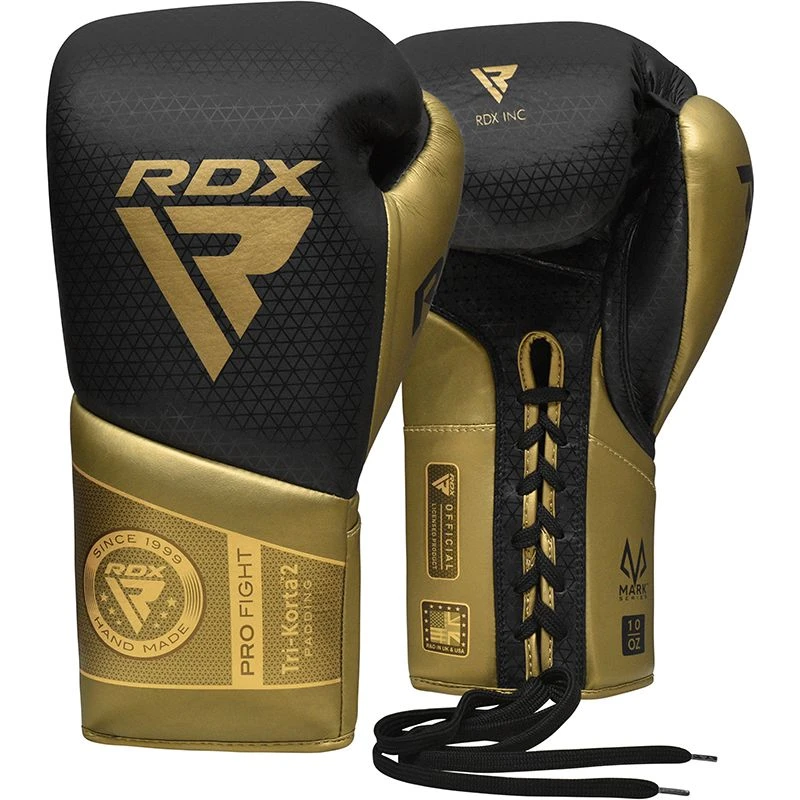 Image of RDX SPORTS RDX K2 Mark Pro Fight Boxing Gloves Gold