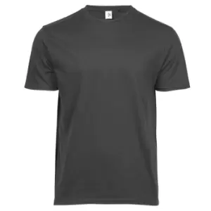 Image of Tee Jays Mens Power T-Shirt (L) (Dark Grey)