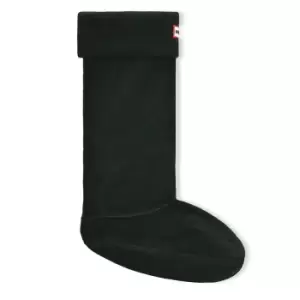 Image of Hunter Unisex Recycled Fleece Tall Boot Socks Dark Olive Medium