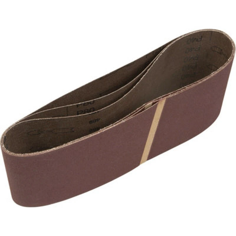 Image of Loops 3 PACK - 100mm x 610mm Sanding Belts - Assorted Grits - Cloth Backed Grind Loop Multi