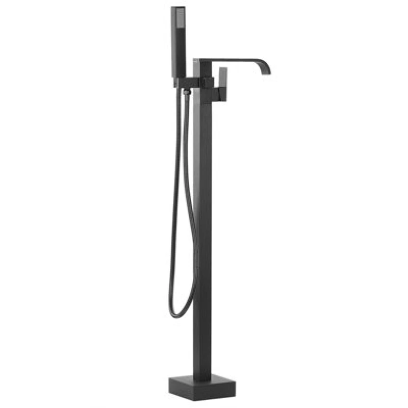 Image of Beliani Freestanding Bathtub Faucet Niagara Black