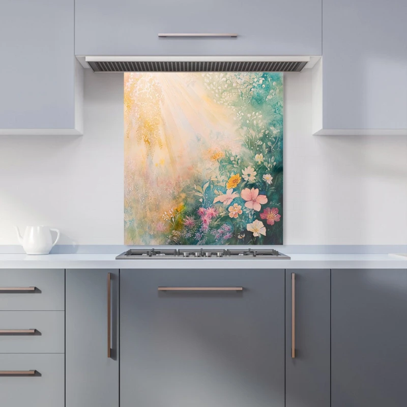 Image of Designer Kitchen Splashbacks Ava Sterling: 00004 Kitchen Splashback Size: 900mm x 750mm Multicolor Unisex 900mm x 750mm