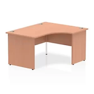 Image of Dynamic Computer Desk Evolve Plus ICDRP14BCH Rectangular MFC 1600 mm x 1600 mm x 730 mm WALNUT