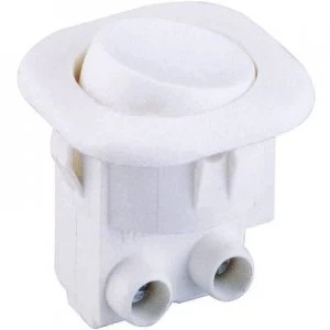 Image of interBaer Toggle switch 8014 108.01 250 V AC 6 A 1 x OffOn latch