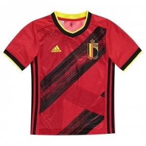 Image of adidas Belgium Home Shirt 2020 Junior - Red