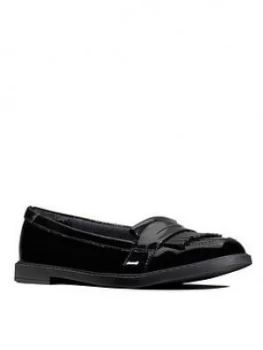 Image of Clarks Girls Scala Bright Loafer