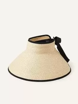 Image of Accessorize Packable Visor, Beige, Women