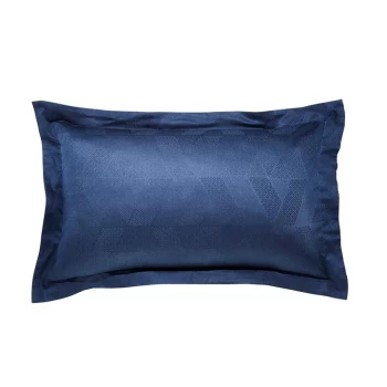 Image of Bedeck of Belfast Osaka Oxford Pillowcase - MIDNIGHT