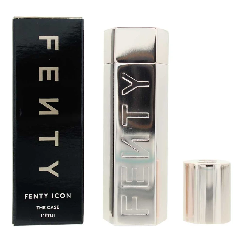 Image of Fenty Beauty Fenty Icon The Case Semi-Matte Refillable Lipstick- Metallic Nude